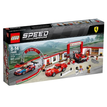 Lego set Speed Champions Ferrari ultimate garage LE75889